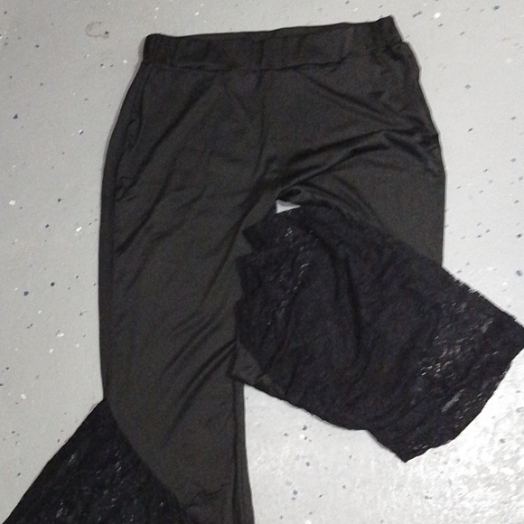 Stretch wide  flare pants - Picture 3 of 4